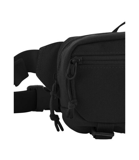 Ramble Recycled Polyester Waist Bag One Size Black Bagbase