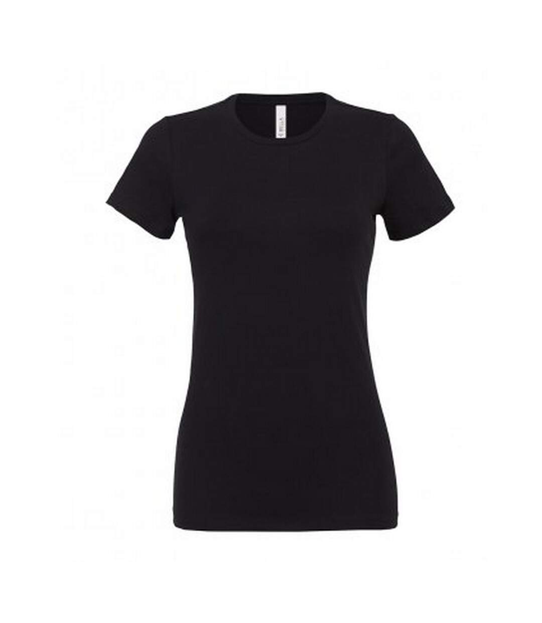 Bella t-shirt jersey femme noir Bella + Canvas-1