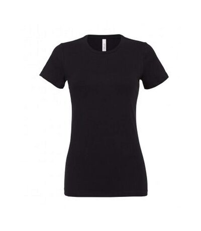 Bella + Canvas Womens/Ladies Relaxed Jersey T-Shirt (Black)