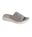 Womens/ladies Eliana Diamante Sliders Grey Cipriata-1