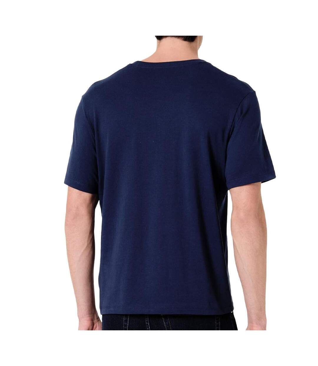 T-Shirt marine homme pepe jeans pjl m nd-2