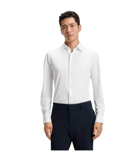 Chemise Habillée Homme Blanc Boss