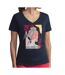 T-Shirt marine femme tbs zildotee-1