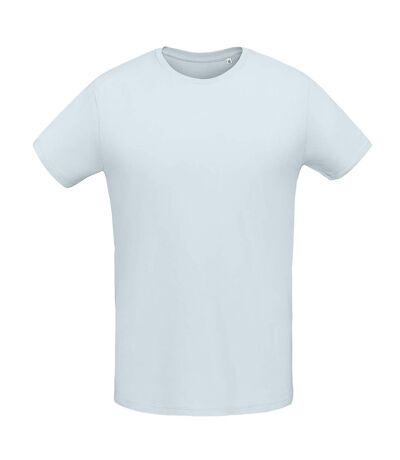 SOLS Mens Martin T-Shirt (Creamy Blue)