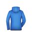 Veste polaire sport à capuche - Femme - JN570 - bleu roi