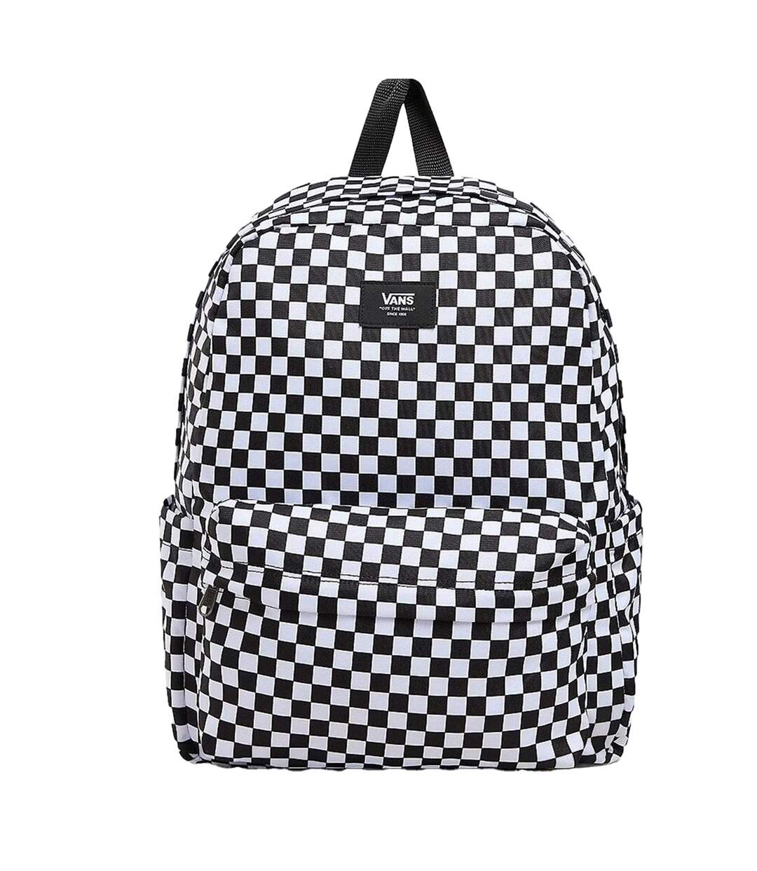 Sac À Dos Motif/style À Carreaux Old Skool Taille Unique Noir Vans-1