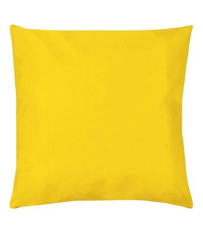 Plain outdoor cushion cover one size yellow Furn