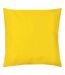 Plain outdoor cushion cover one size yellow Furn