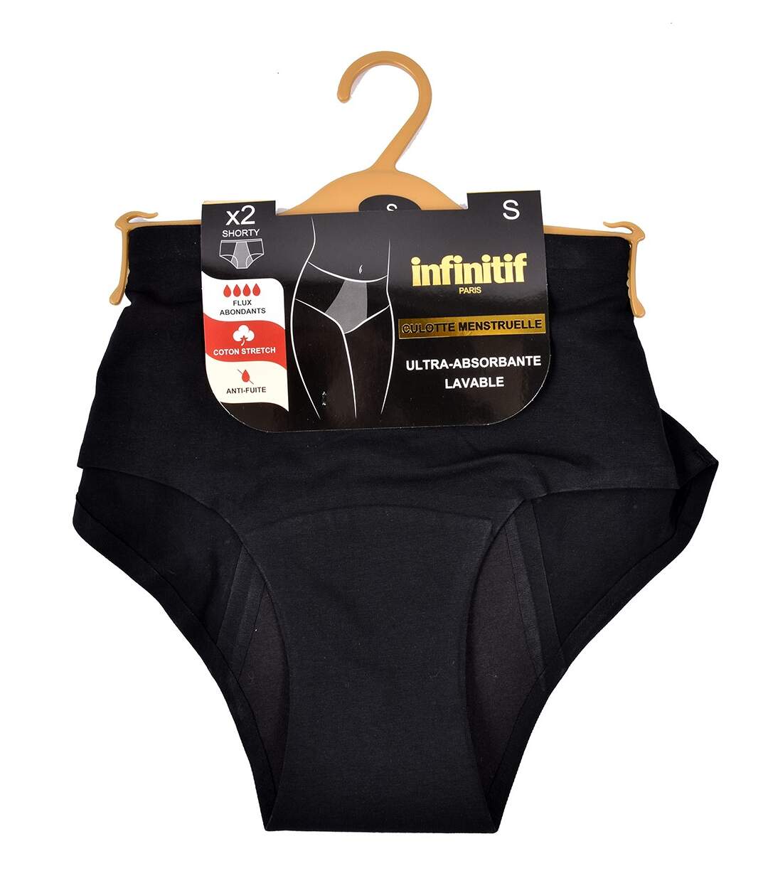 Culotte Menstruelle INFINITIF Pack de 2 0254