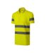 Polo Haute Visibilité Runway Homme Jaune Rimeck-3