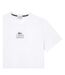 T-shirt Motif/style Logo Brodé Homme Blanc Lacoste-3