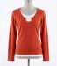 Tee-shirt MAYFLOWER CLUB2R rouge fantaisie : l'effet 2 en 1 ultra stylé-3