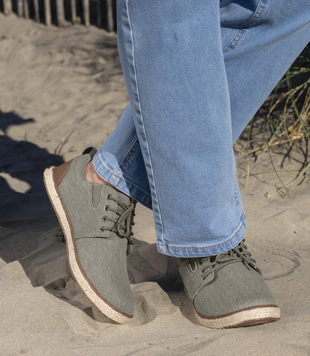 Les Mocassins Elastiquées à Lacets-2