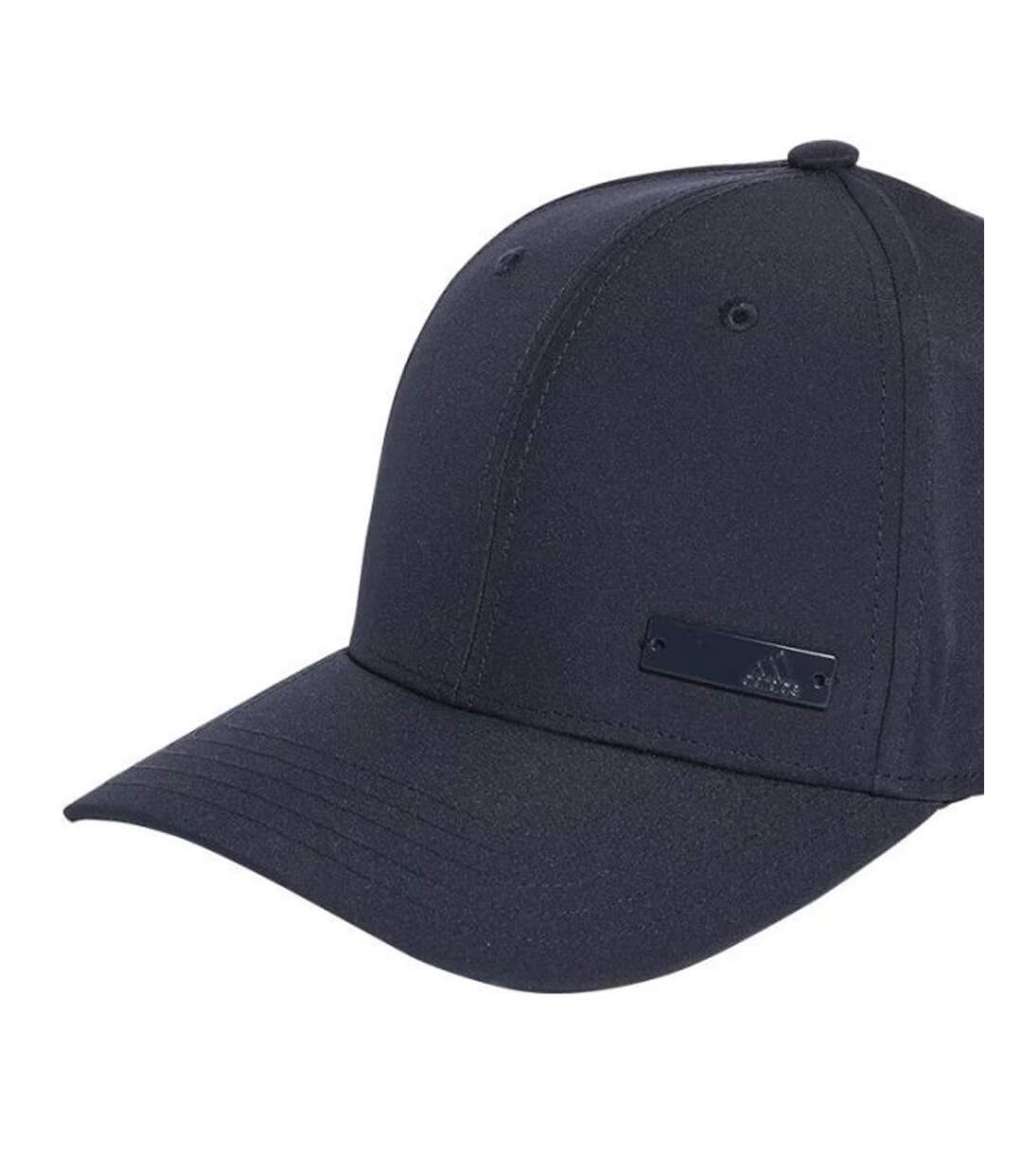 Mens Metal Badge Baseball Cap Navy Adidas-3
