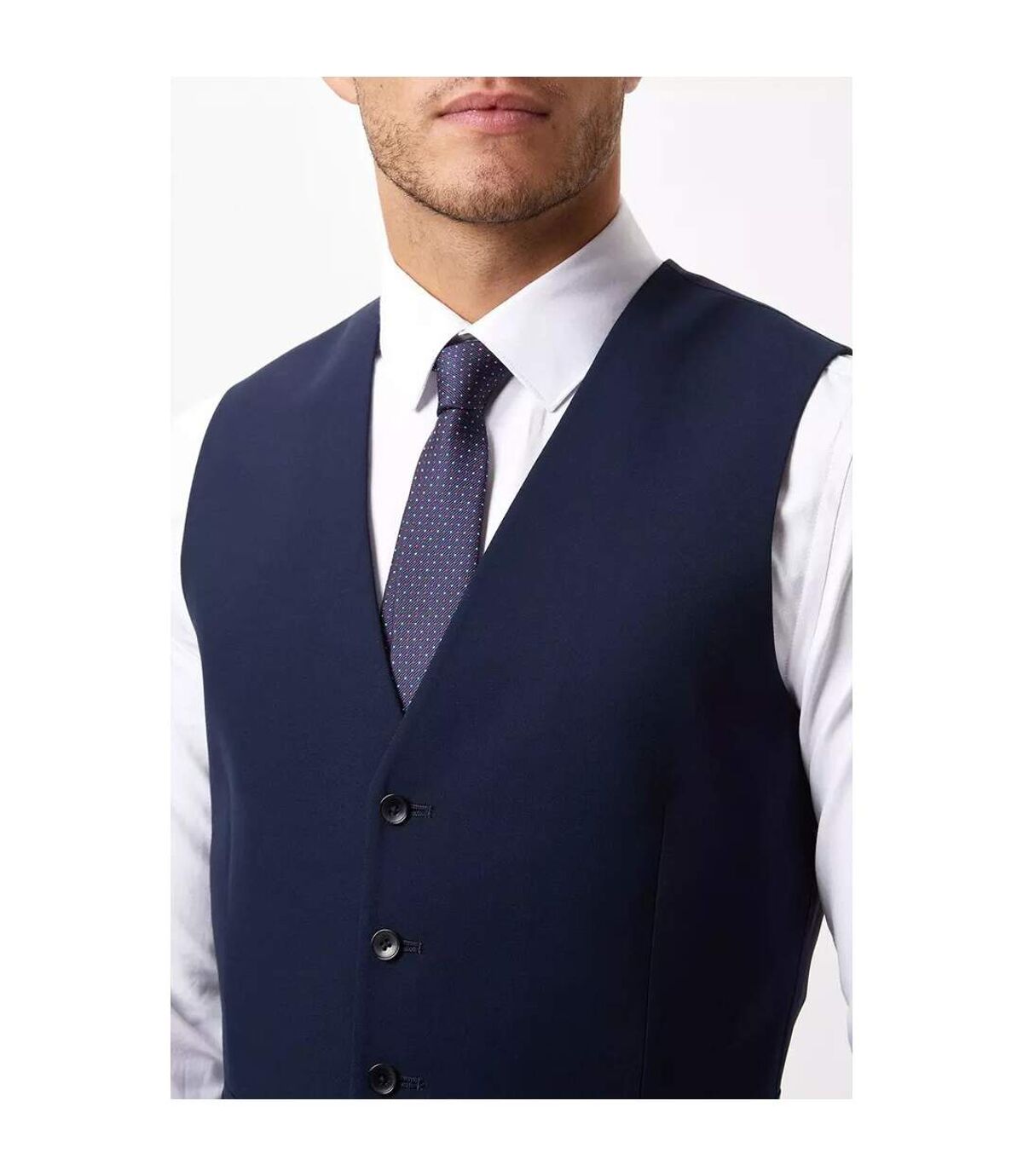 Burton Mens Limited Edition Football Slim Vest (Navy)