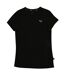 Womens/ladies Small Logo T-shirt Black Essentials-2