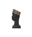 Statue Tête Homme Couvre-Chef Massai 56cm Noir-2