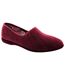 Chaussons audrey femme bordeaux GBS