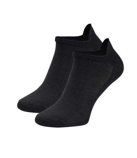 Lot De 2  Socquettes Garaf Homme Noir Bleu Marine Foncé IQ