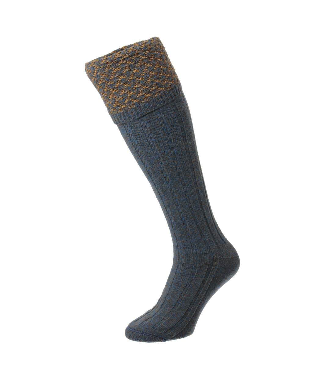 HJ Hall - Chaussettes de Chasse Homme Laine Chaudes Pointe Lisse-2