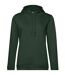 Sweat À Capuche Inspire Femme Vert Forêt B&C-1