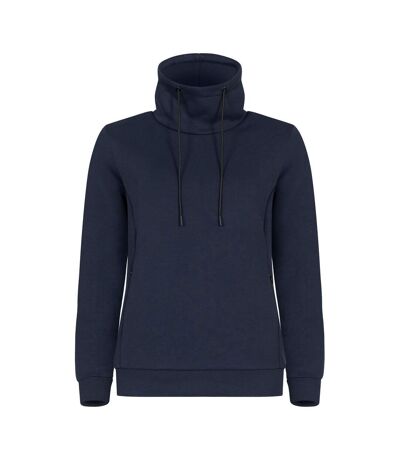 Womens/ladies Hobart Sweatshirt Dark Navy Clique