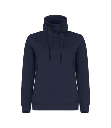 Womens/ladies Hobart Sweatshirt Dark Navy Clique