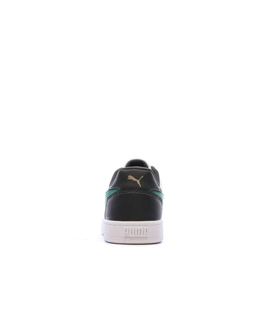 Baskets blanches/noires/vertes femme puma caven 2.0-3