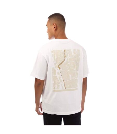 T-shirt Style Imprimé Au Dos Seasonal Homme Blanc Boss