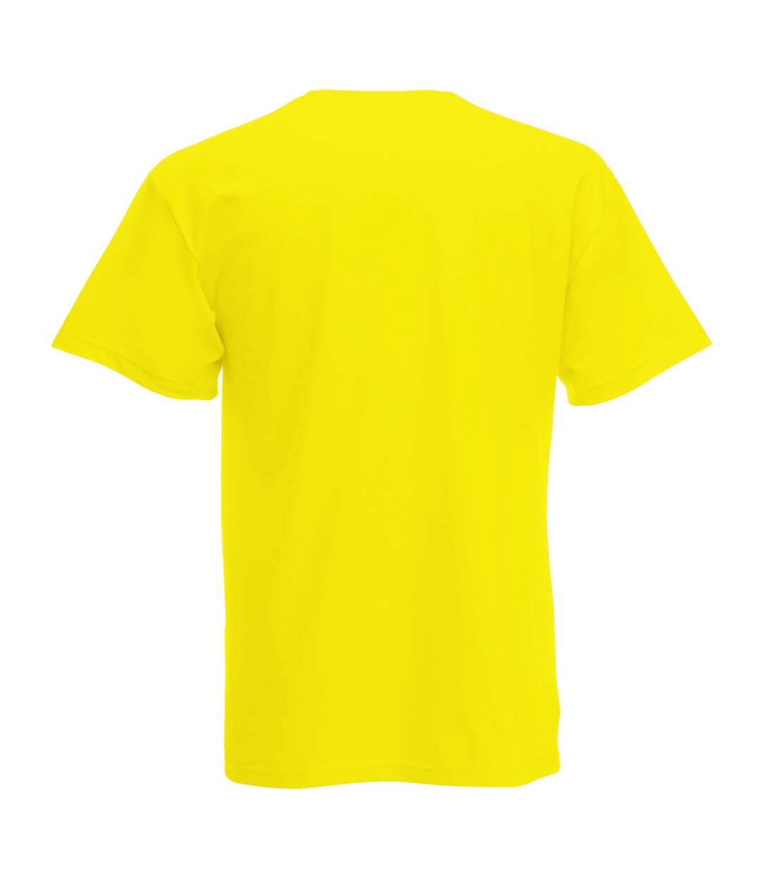 T-shirt à manches courtes homme jaune vif Universal Textiles