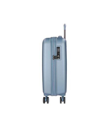 Movom - Valise cabine 55cm Wood - bleu silver - 8569