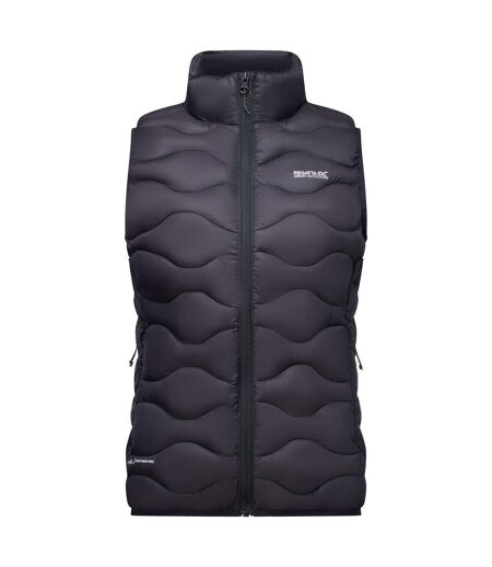 Doudoune Sans Manches Motif/style Matelassé Hydi Femme Noir Regatta