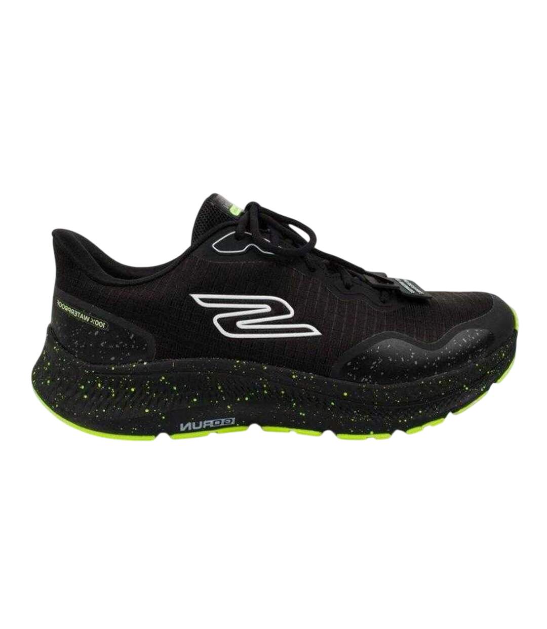 Mens Go Run Waterproof Running Shoes Black Skechers-1