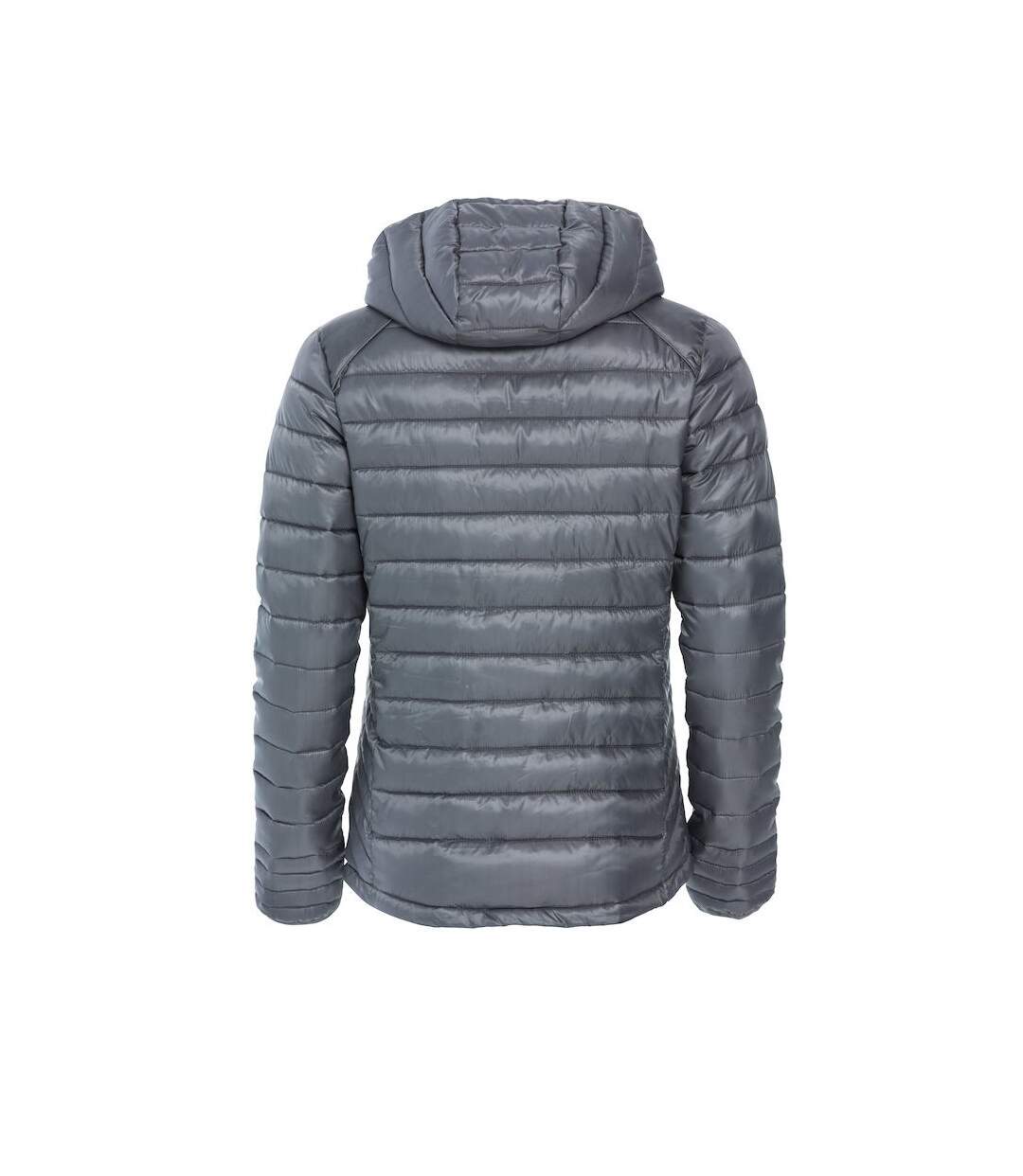 Womens/ladies Hudson Padded Jacket Grey Clique-2