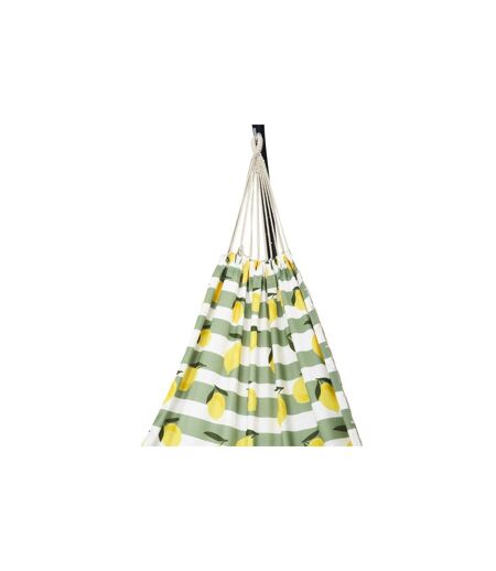 Hamac en Coton Citron 200cm Jaune & Vert