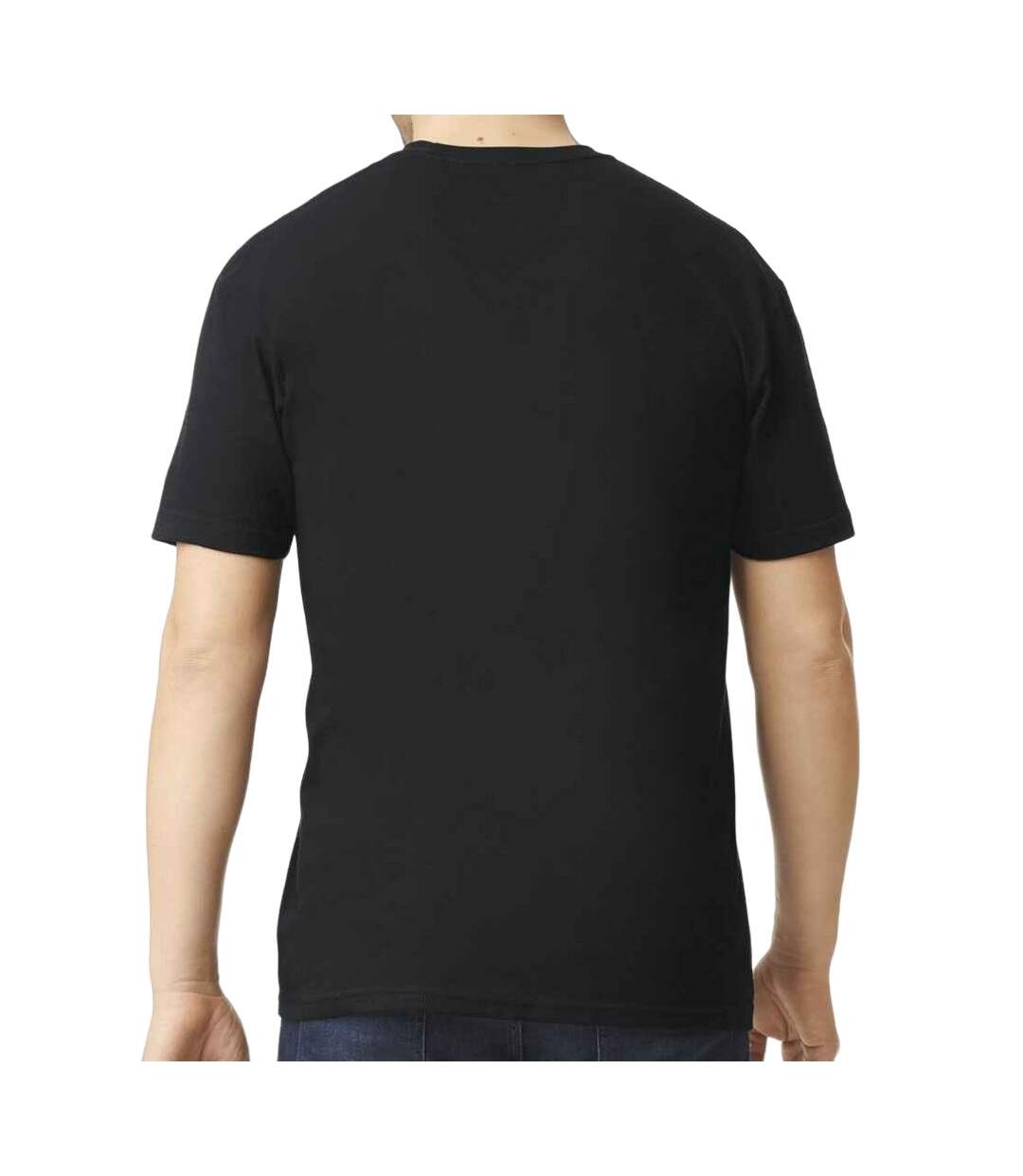 T-shirt softstyle cvc homme noir Gildan