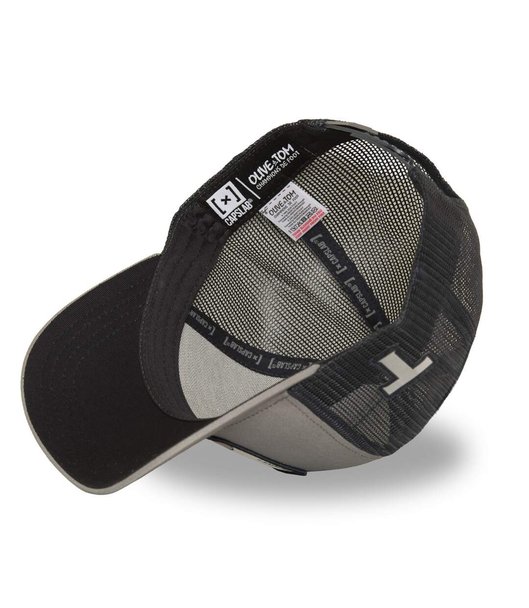 Casquette trucker premium avec filet  Olive et Tom Landers Capslab-5