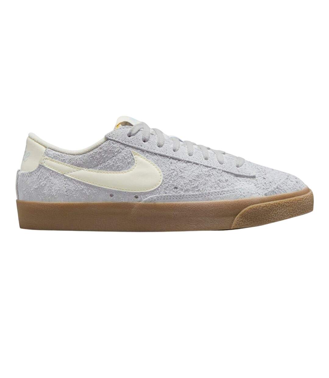 Baskets Motif/style Large Blazer Femme Gris Marron Pâle Nike-1