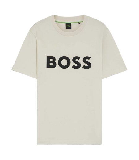 T-shirt Iconic Homme Blanc Boss