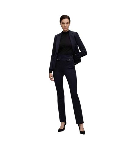 Pantalon Femme Bleu Foncé Hugo Boss