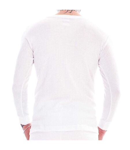 T-shirts Manches Longues Homme Blanc Keanu