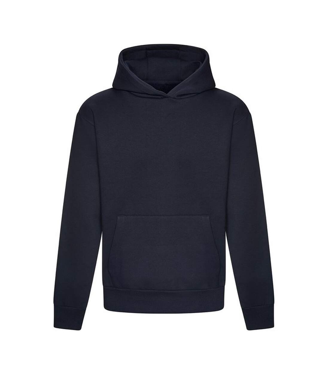 Sweat à capuche signature adulte bleu marine Awdis