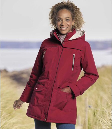 Women's Multipocket Parka with Hood