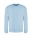 Sweatshirt unisexe bleu glacier Awdis-2