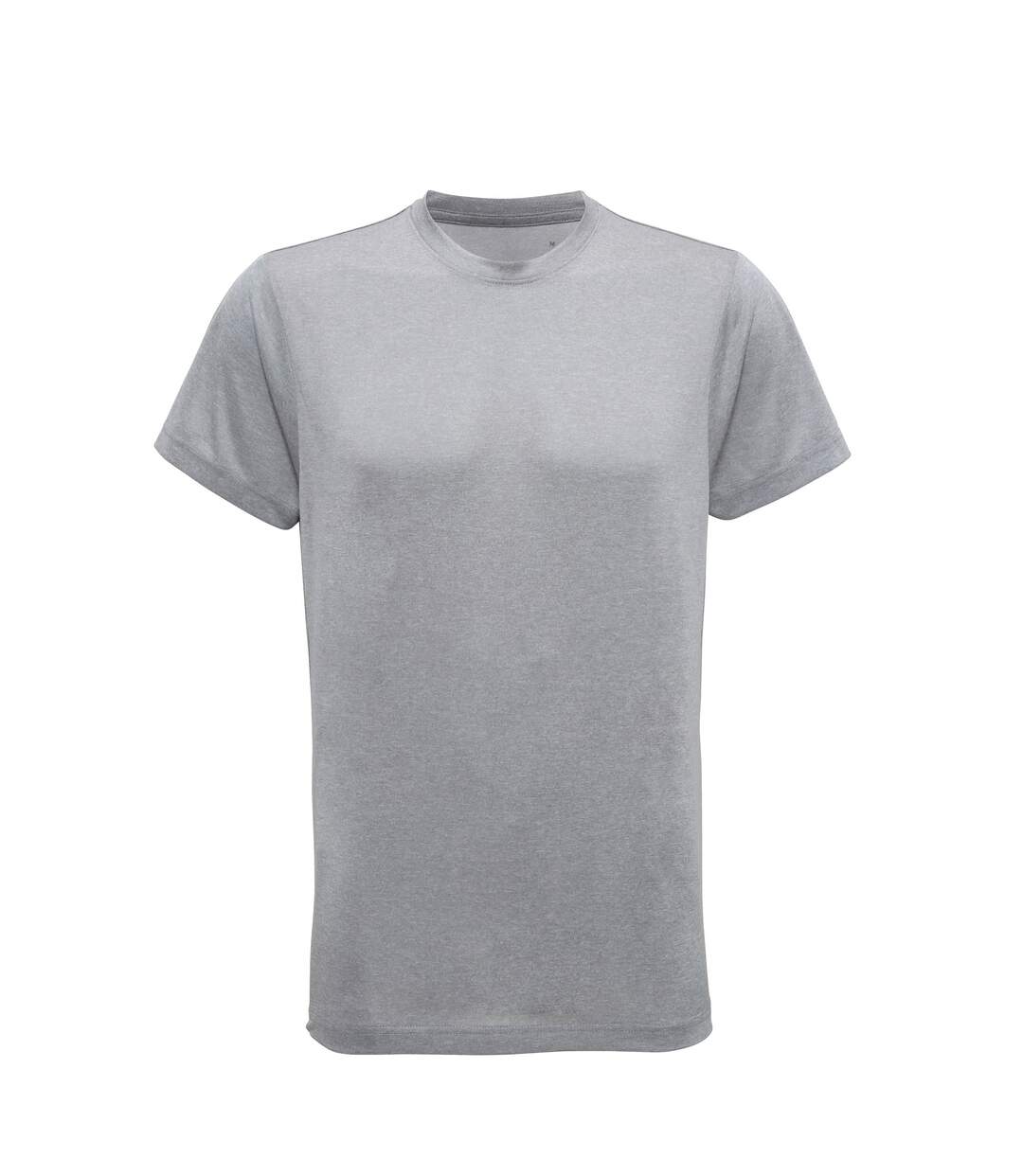 Tri Dri Mens Short Sleeve Lightweight Fitness T-Shirt (Silver Melange) - UTRW4798-1