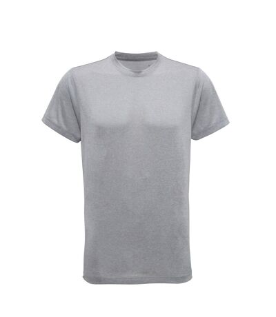 Tri Dri Mens Short Sleeve Lightweight Fitness T-Shirt (Silver Melange) - UTRW4798