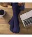 6 Pack Mens Non Elastic Bamboo Diabetic Socks-5