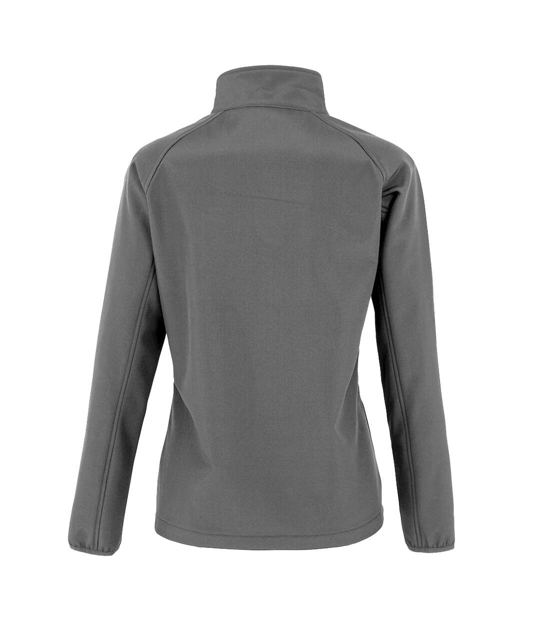 Veste softshell femme gris Result Genuine Recycled-2