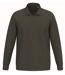 Pull col polo - Homme - PATS901 - vert kaki-1