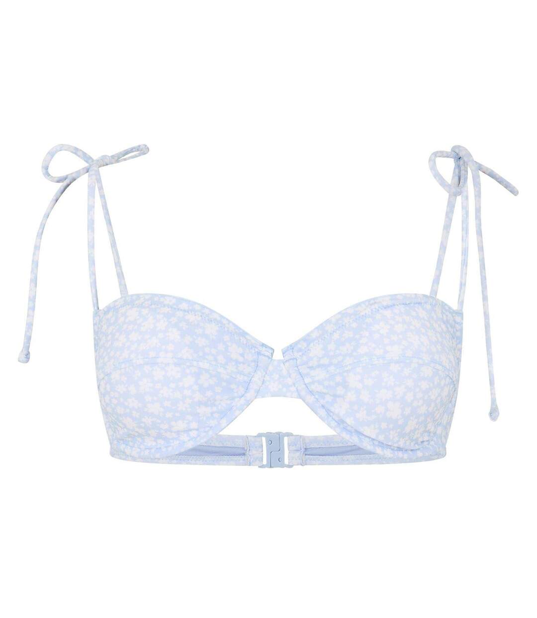 Haut De Maillot De Bain Motif/style Floral Femme Bleu Jack Wills-2